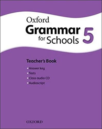 Oxford Grammar for Schools 5. Teacher's Book and Audio CD Pack