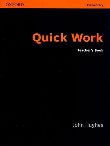 Quick Work Elementary. Teacher's Book