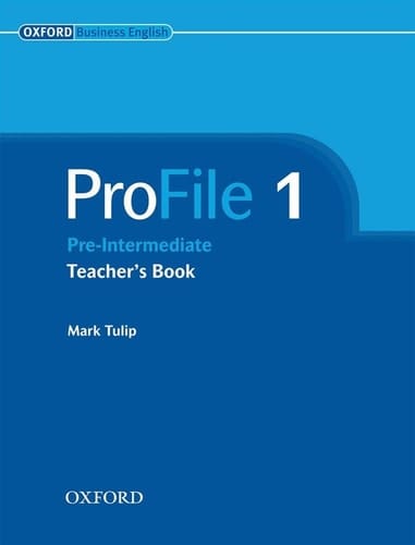 Profile 1. Pre-Intermediate Teacher's Book