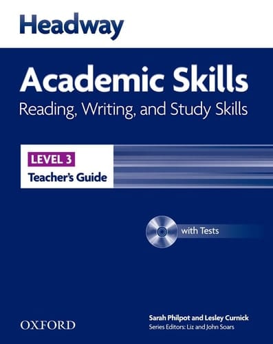 Headway Academic Skills: 3: Reading, Writing, and Study Skills Teacher's Guide with Tests CD-ROM (Headway Academic Skills)