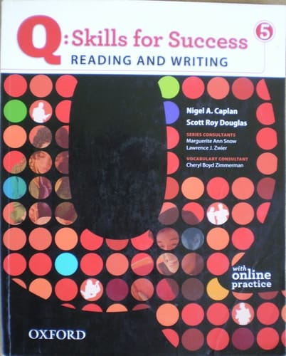 Q: Skills for Success 5 Reading & Writing Student Book with Student Access Code Card