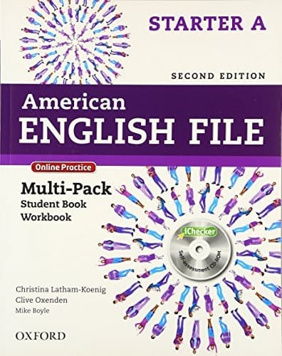 American English File Second Edition: Level Starter Multi-Pack A: With Online Practice and iChecker