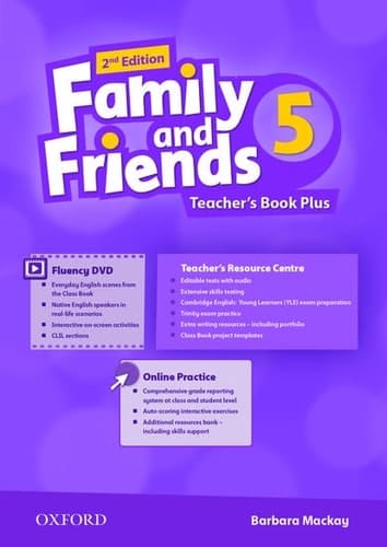 Family and Friends Level 5 Teacher's Book Plus Pack 2019 Edition