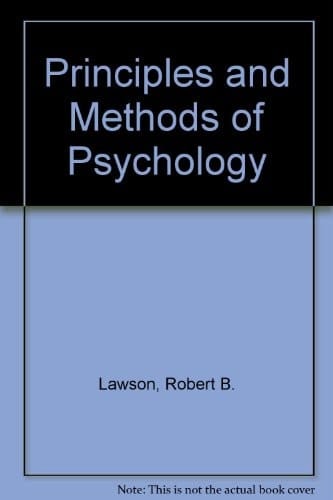 Principles & Methods of Psychology