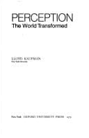 Perception - World Transformed