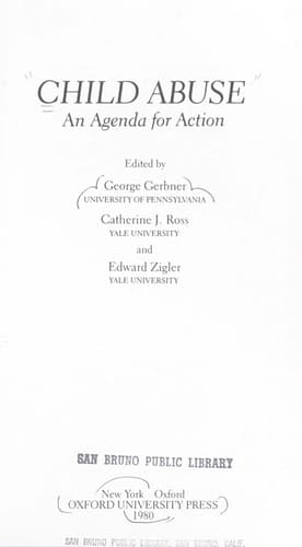 Child Abuse: An Agenda for Action