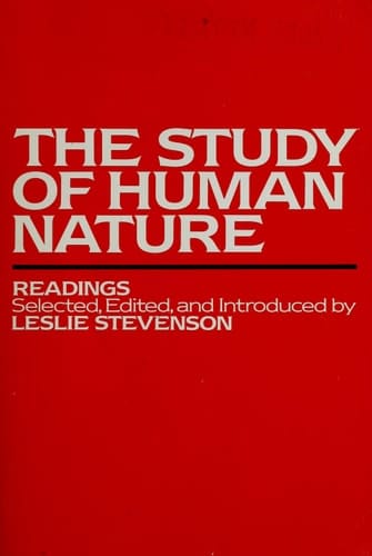 The Study of Human Nature: Readings