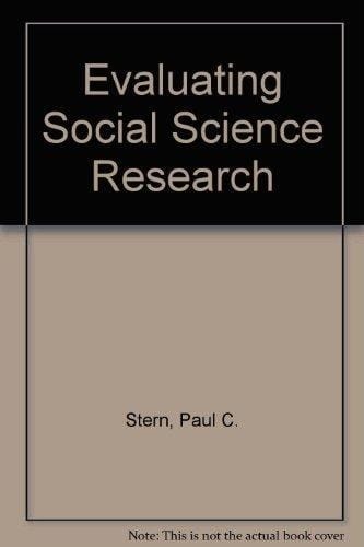 Evaluating Social Science Research
