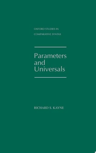 Parameters and Universals (Oxford Studies in Comparative Syntax)