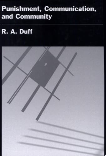 Punishment, Communication, and Community (Studies in Crime and Public Policy)