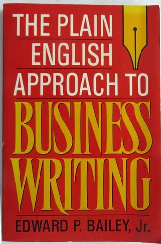 Plain English Approach to Business Writing
