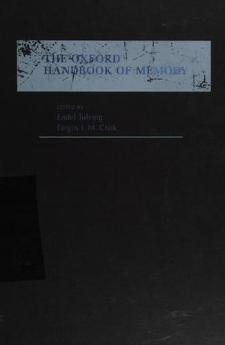 The Oxford Handbook of Memory