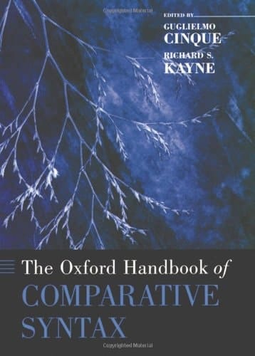 The Oxford Handbook of Comparative Syntax (Oxford Handbooks in Linguistics)