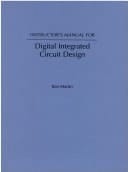 Instructor's Manual for Digital Integrated Circuit Design