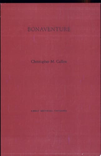 Bonaventure (Great Medieval Thinkers)