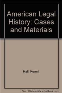 American Legal History: Cases and Materials