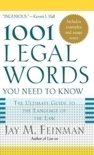 1001 Legal Words You Need to Know