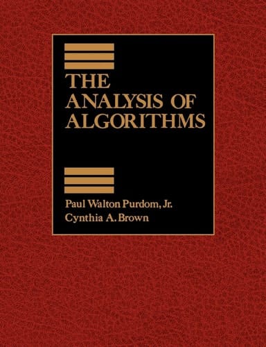 The Analysis of Algorithms