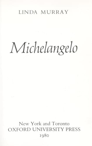 Michelangelo ([World of art])