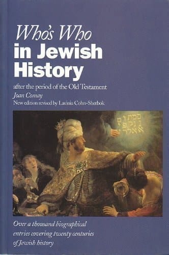 Who's Who in Jewish History: After the Period of the Old Testament (Who's Who Series)