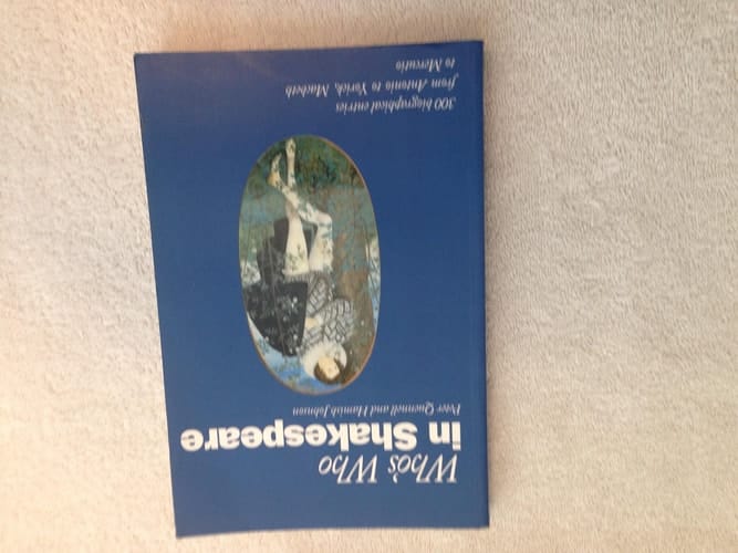 Who's Who in Shakespeare (Who's Who Series)