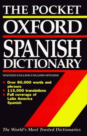 Diccionario español/inglés - inglés/español: The Pocket Oxford Spanish