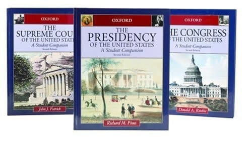 Student Companions to American Government: 3 Volume Set: Presidency of the United States, Congress of the United States, and Supreme Court of the United States