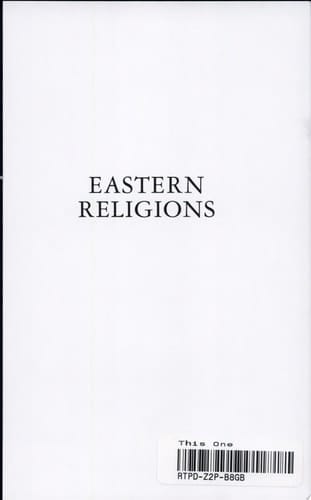 Eastern Religions: Hinduism, Buddism, Taoism, Confucianism, Shinto
