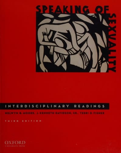 Speaking of Sexuality: Interdisciplinary Readings