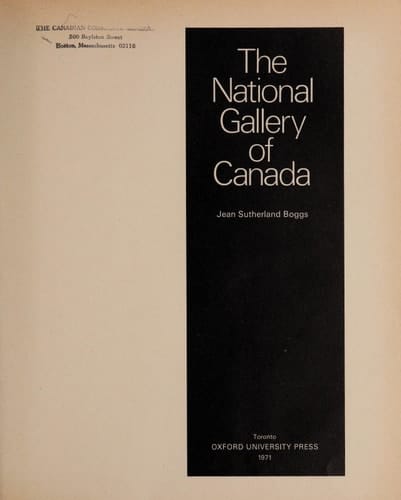 The National Gallery of Canada