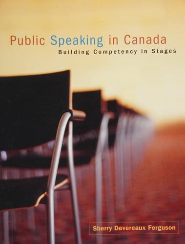 PUBLIC SPEAKING IN CANADA