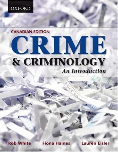 Crime and Criminology: An Introduction