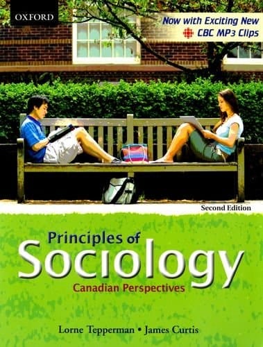 Principles of Sociology: Canadian Perspectives