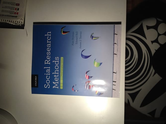 Social Research Methods Third Canadian Edition