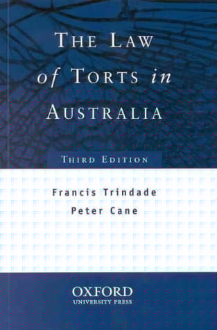 The Law of Torts in Australia