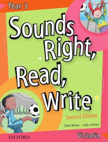 Sounds Right, Read, Write Victoria Book 3