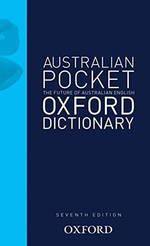 Australian Pocket Oxford Dictionary