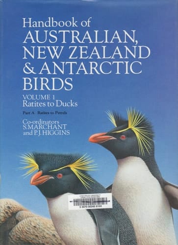 Handbook of Australian, New Zealand & Antarctic birds