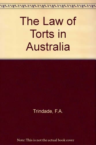 The Law of Torts in Australia