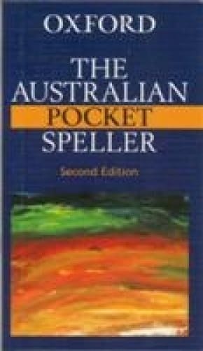 Australian Pocket Speller (paperback)