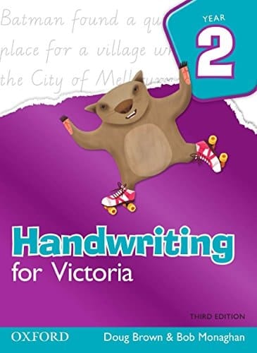 Handwriting for Victoria - Year 2