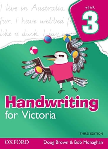 Handwriting for Victoria - Year 3