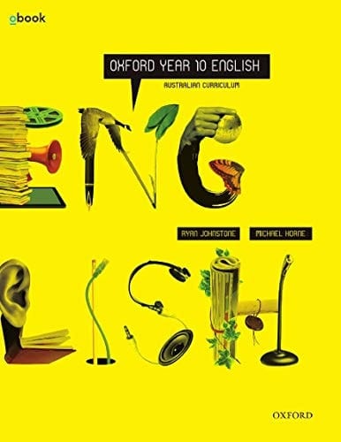 Oxford English Year 10 Australian Curriculum Student Book + Obook