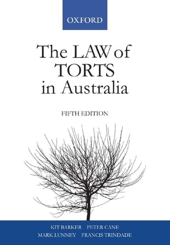 The Law of Torts In Australia