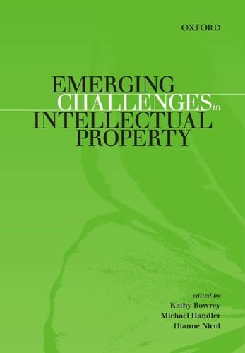 Emerging Challenges in Intellectual Property