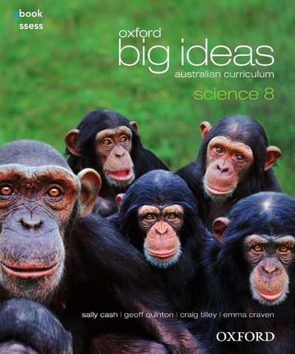 Oxford Big Ideas Science 8 Australian Curriculum Student book + obook assess