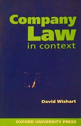 Company Law in Context