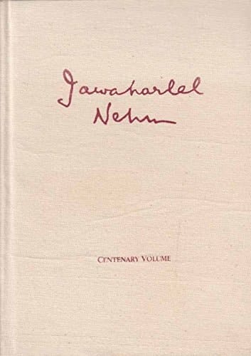Jawaharlal Nehru: Centenary Volume