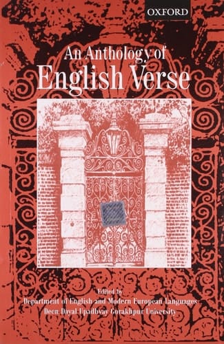 An Anthology Of English Verse