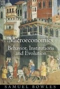 Microeconomics Behaviour,Institutions And Evolutio